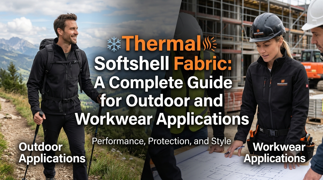 Kain Softshell Termal: Pandhuan Lengkap kanggo Aplikasi Outdoor lan Workwear