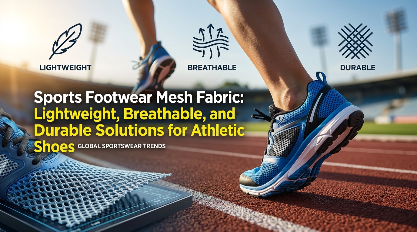 Kain Footwear Mesh Olahraga: Solusi Ringan, Adem, lan Awet kanggo Sepatu Atletik
