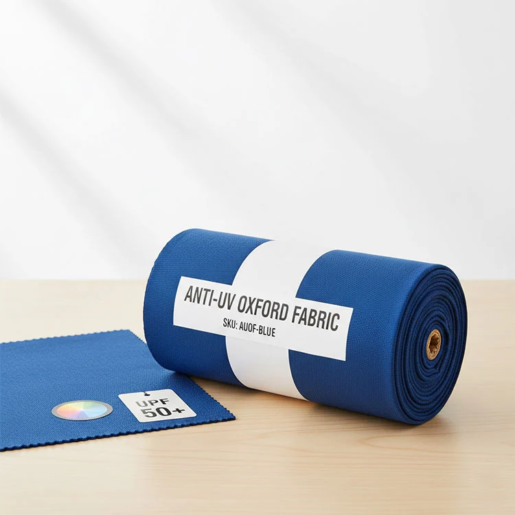 Kain polyester anti uv oxford kain Kain polyester anti uv oxford kain
