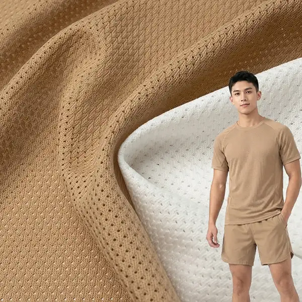 Kain Mesh Garment Poliester Daur Ulang